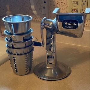 King cutter food and vegetable cutter with additional blades